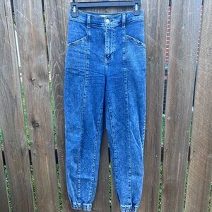 Abercrombie & Fitch Ultra High Denim Jogger